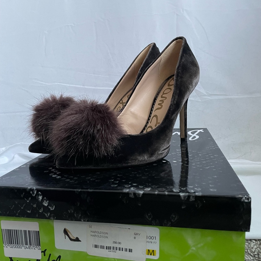 EUC Sam Edelman Haroldson velvet heels
